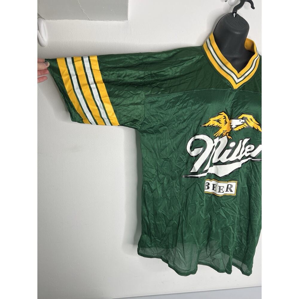 Vintage Miller Beer Packers Mesh Jersey #4 Size XL - Picture 2 of 9